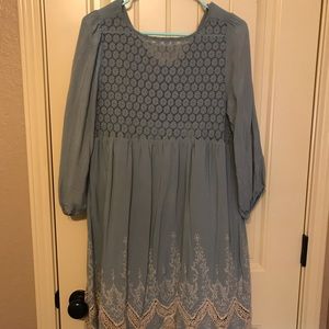 Embroidered dress